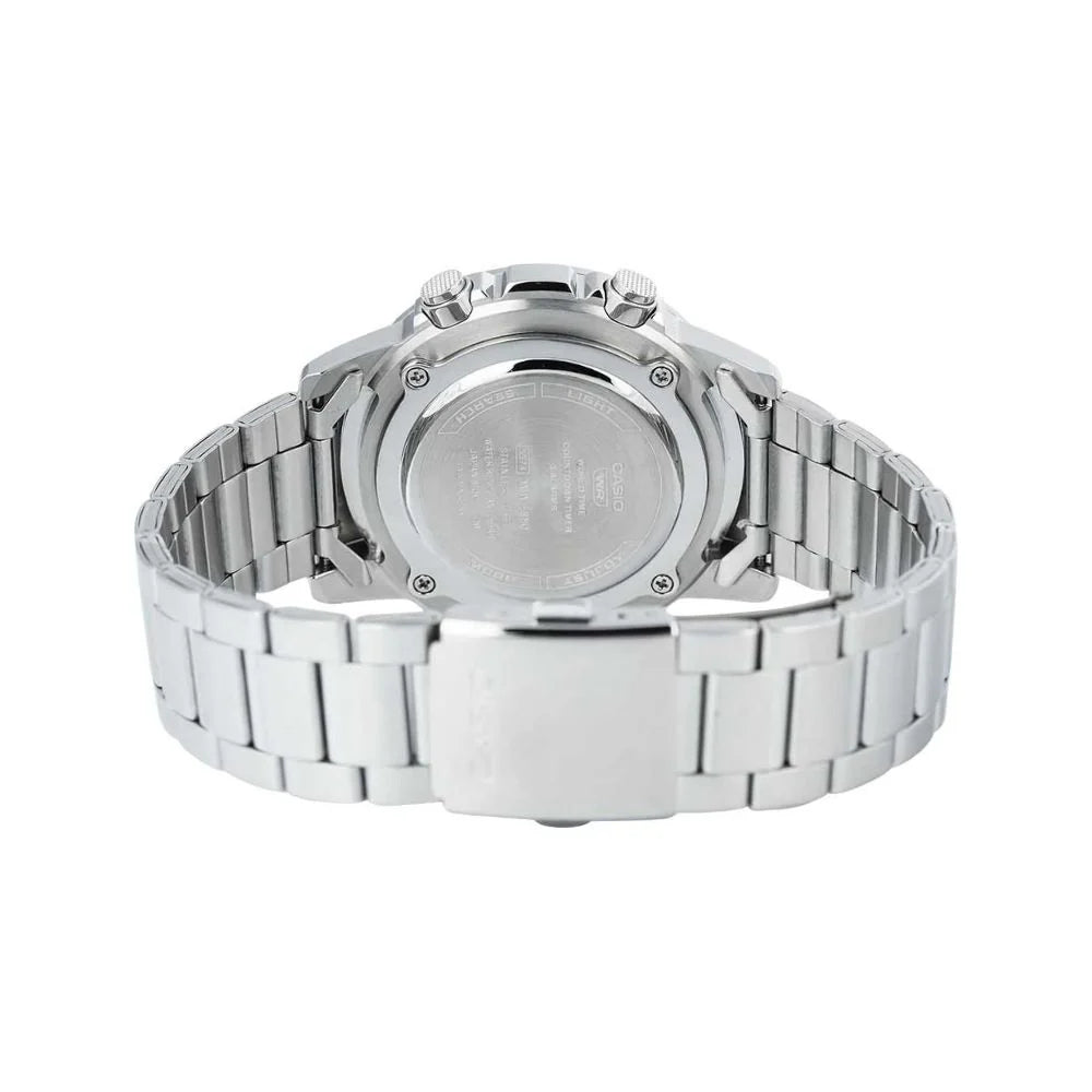 Luxury Waterproof Casio AMW-880D Watch with Light Dual Display