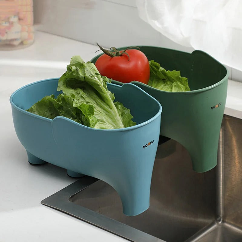 Elegant Elephant Sink Strainer! Anti-slip, Food-safe