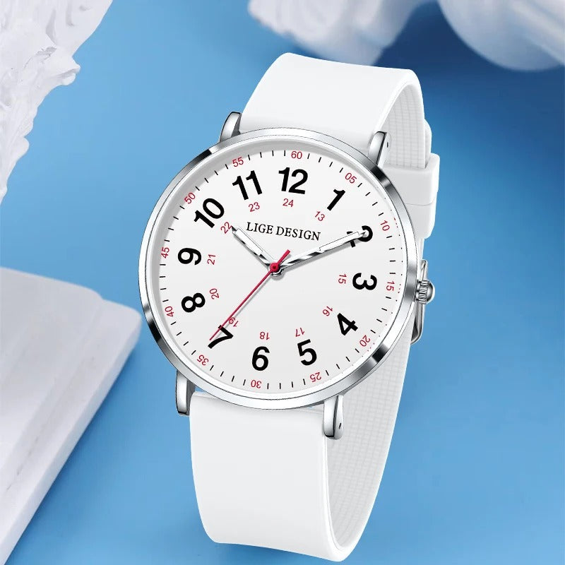 LIGE Fashion Elegant Watches for Woman Ladies